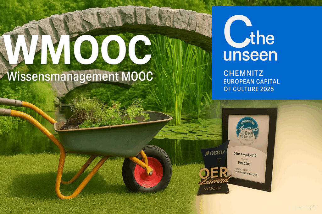 WMOOC 2025 Projektbild - teilweise KI generiert